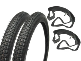 19 inch 2.00 Anlas NR-7 banden set Puch MV/VS/Co Rechtstreeks Van De Fabrikant