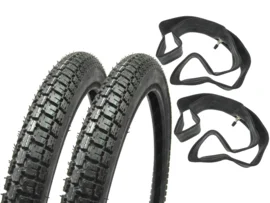 19 inch 2.50 Deestone D776 banden set Puch MV/VS/Co Actieprijs
