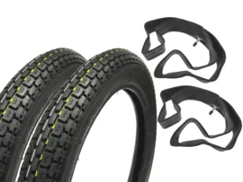 17 inch 2.75 Deestone D777 banden set Aanbieding