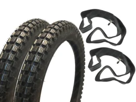17 inch 2.50 Kenda Trial K262 banden set Exclusieve Aanbieding