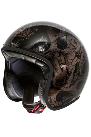 Actieprijs Premier Le Petit Jethelm BD Black Chromed maat S