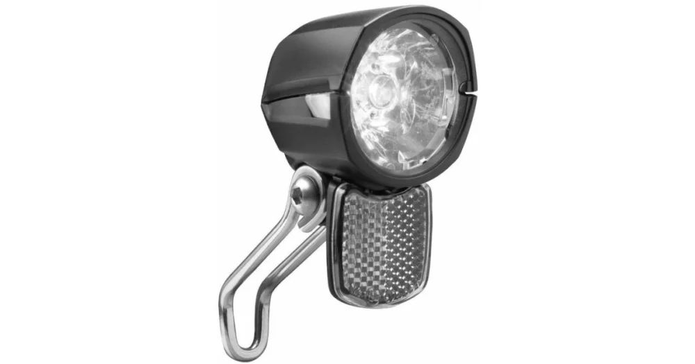 Merkproduct Koplamp Busch und Müller Lumotec Dopp T Senso Plus Met Sensor en Standlicht Voor Naafdynamo - 35 Lux