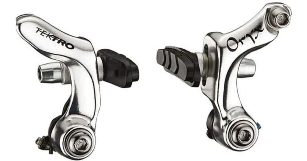 Korting Cantilever Rem Tektro Oryx 992AG V/A Voor Cyclocross Zilver
