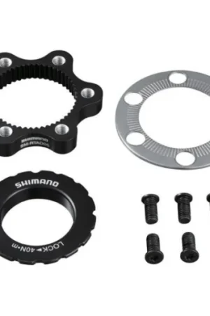 Remschijfadapter Shimano SM-RTAD05 Van 6-Bouts Remschijf Naar Center Lock Naaf Gratis Verzending