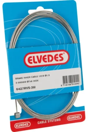 Achterrem Binnenkabel Elvedes 4 Meter RVS Met 2 Nippels Snelle Levering