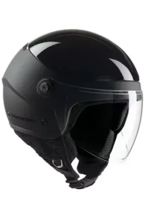Helm tucano demi-jet el 'pop XS zwartglans/zwart mat Gratis Verzending