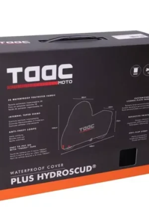 Shop Nu Beschermhoes taac scooter plus hydroscud 124x186x73 s zwart