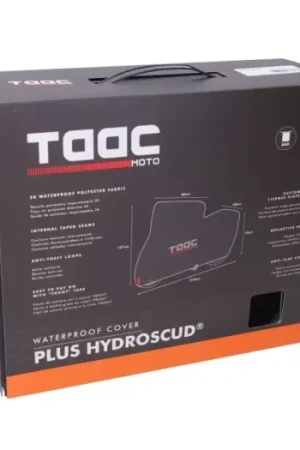 Betaalbaar Beschermhoes Taac motor & maxiscooter plus hydroscud 220-n 127x219x76 L zwart