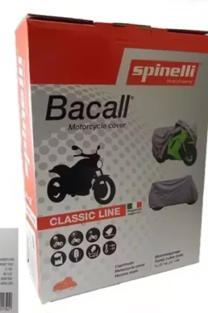 Beschermhoes bogart + topkoffer scooter/motorfiets maxi L grijs scooter Express Levering