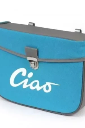 Zijtas Moto-Nostra turquoise/grijs ciao Speciale Aanbieding