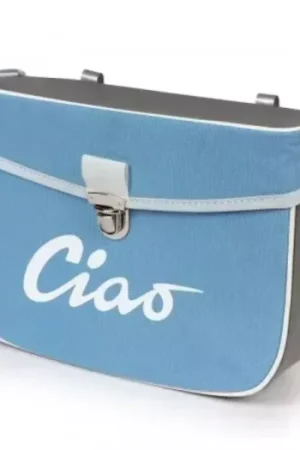 Zijtas Moto-Nostra blauw/grijs ciao Weekendaanbieding