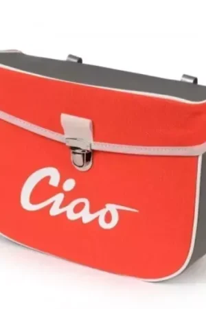 Zijtas Moto-Nostra grijs/oranje ciao Favoriet