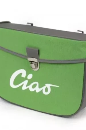 Zijtas Moto-Nostra grijs/groen ciao Op = Op