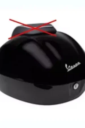 Aanbieding Topkoffer Piaggio origineel zwart lucido 94 sprint 1b0000160090