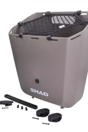 Zijkoffer shad vast kunststof 20L creme fatbike, fiets Express Levering