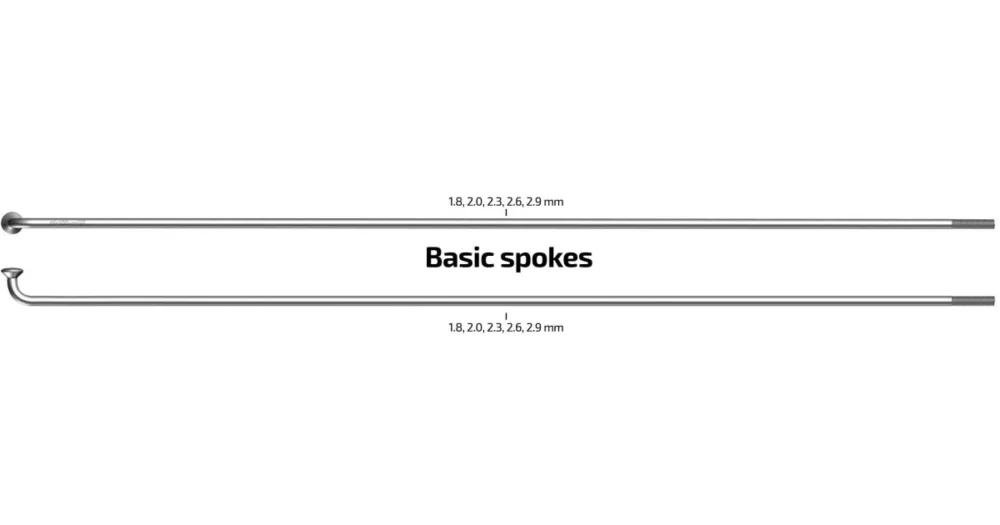 Spaken 290-14 Sapim Leader ø2.00 mm FG 2,3 - RVS (100 Stuks) Speciale Aanbieding