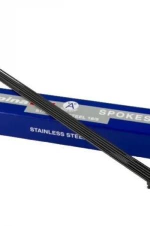 Aanbieding Spaken 242-13 Alpina Raggi ø2.33 mm FG 2,6 Zwart RVS (144 Stuks)