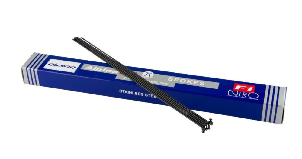 Spaken 278-13 Alpina Raggi ø2.33 mm FG 2,6 Zwart RVS (144 Stuks) Beste Prijs