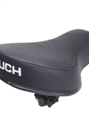 Beperkte Voorraad Zadel laag met opdruk (made in EU) zwart puch maxi