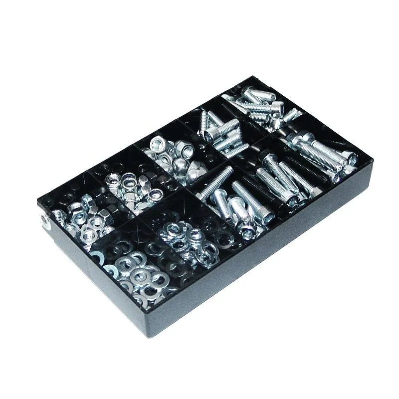 Assortimentset Bouten/Moeren Inbus M6 ELVZ - 150 Delig Actieprijs