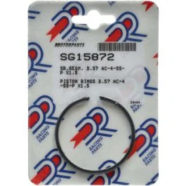 Zuigerveerset dr 4t 125cc 57mm piaggio, vespa Snelle Levering