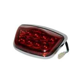 Achterlicht led rood china lx/napoli, riva, vespelini, vx50 Superprijs