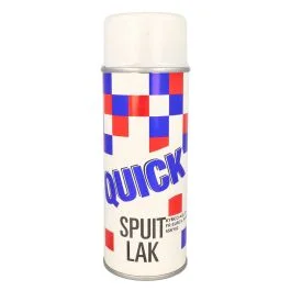Premium Spuitlak Quick euro-4 kymco 400mL spuitbus wit agility FR