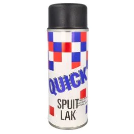 Spuitlak Quick kymco 400mL spuitbus zwart mat new like, people-s Exclusieve Aanbieding