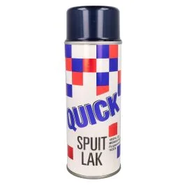 Merkproduct Spuitlak Quick midnight blue 222 400mL spuitbus fly, gts, primavera, vespa lx, zip