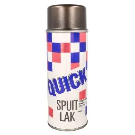 Spuitlak Quick bruin 129/A vespa 400mL spuitbus primavera, sprint Op = Op