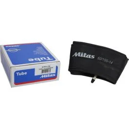 Binnenband mitas/sava recht 100/60x14 en 80/80x14 Actieprijs