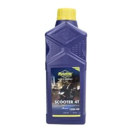 Koop Vandaag Motorolie putoline 10W40 half synth 4t scooter 1L fles 70321