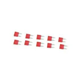 Zekering model insteek klein 10amp rood 10pcs Favoriet