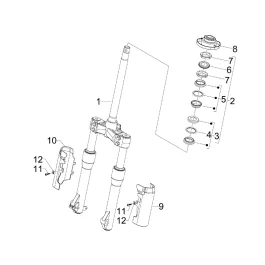 Aanbieding Vork/stuurkabel - Balhoofdset