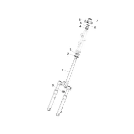 Aanbieding Vork/stuurkabel - Balhoofdset
