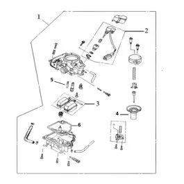Aanbieding Carburateur + toebehoren